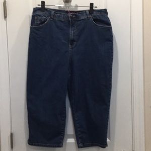 Gloria Vanderbilt Capri Jeans, size 18
